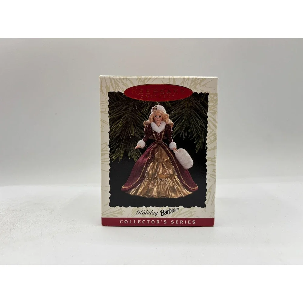 Hallmark Keepsake Ornament 1996 Holiday Barbie 4th in Holiday Barbie Series